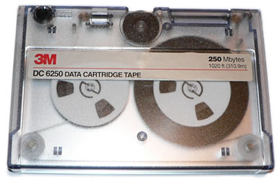 Cartucho cinta 3M 250Mb