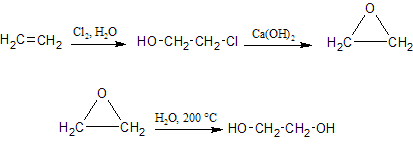 obtencion óxido de etileno